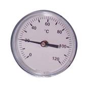 Thermomètre à cadran - plonge Lg 50mm - 606071