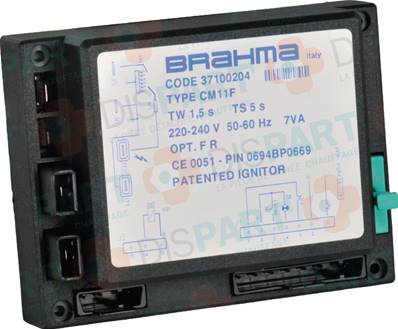 Boite de contrôle Brahama CM11FTW1.5 pour chaudière GEMINOX 87168220270